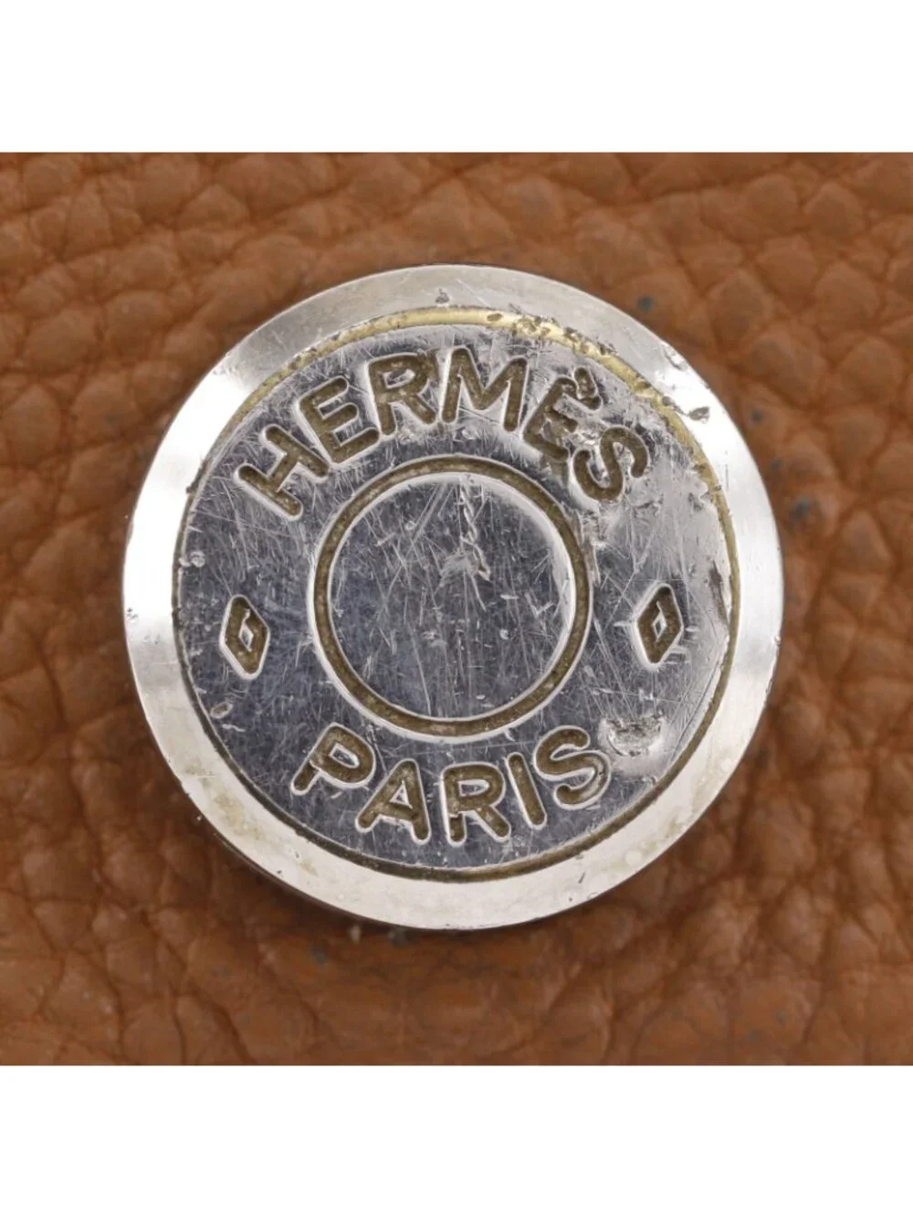 Hermes Dogon Taurillon Clemence Gold Brown I Wallet